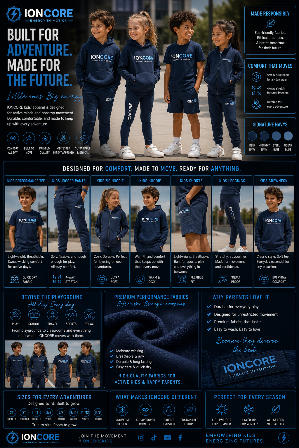 IONCORE Kits Apparel Bundle